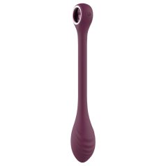   Glam - vibrator flexibil impermeabil cu baterii, pentru punctul G (mov)