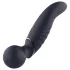 Glam - vibrator wand cu două capete (gri închis)