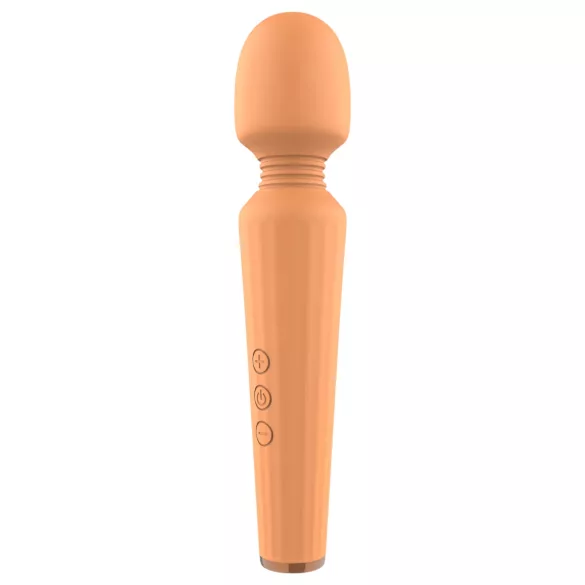 Glam - vibrator de masaj cu acumulator - portocaliu