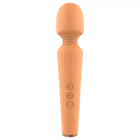 Glam - vibrator de masaj cu acumulator - portocaliu