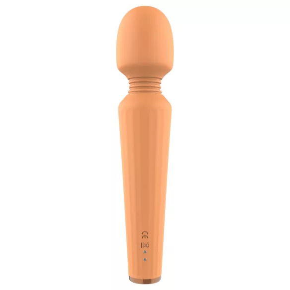 Glam - vibrator de masaj cu acumulator - portocaliu