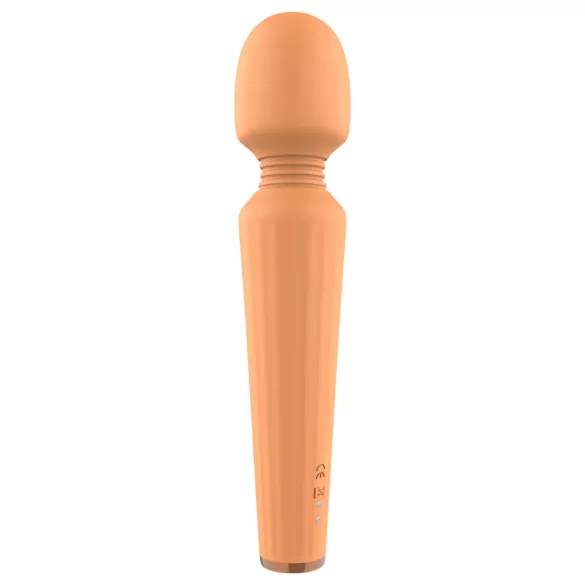 Glam - vibrator de masaj cu acumulator - portocaliu