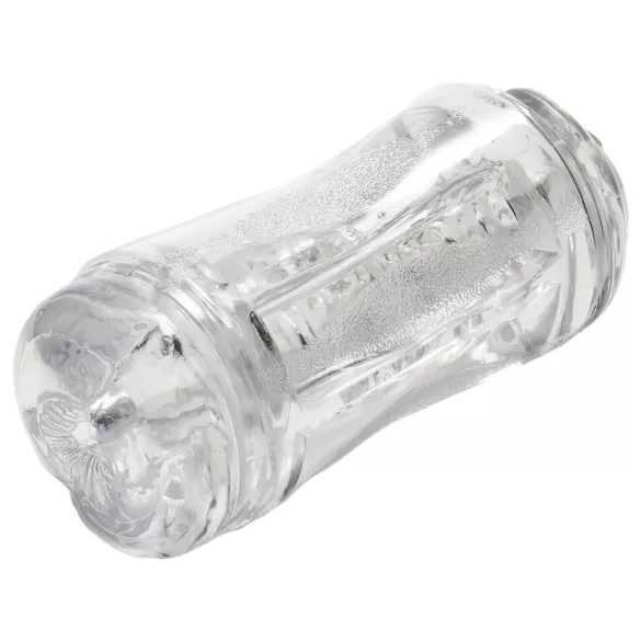The Girl Next Door Sophia - jucărie sexuală vagin și gură - silicon transparent