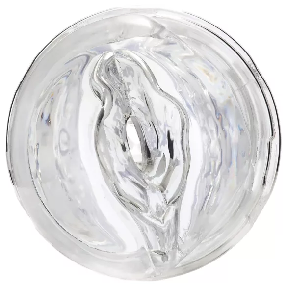 The Girl Next Door Sophia - jucărie sexuală vagin și gură - silicon transparent