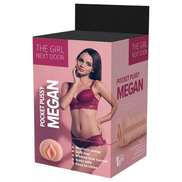 The Girl Next Door Megan - vagin realist - silicon natur