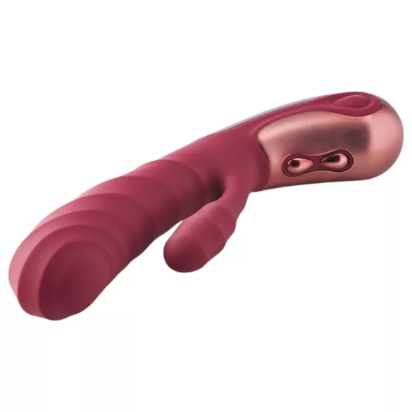 Dinky Jimmy K. Duo - vibrator cu braț pentru clitoris, reîncărcabil - roșu