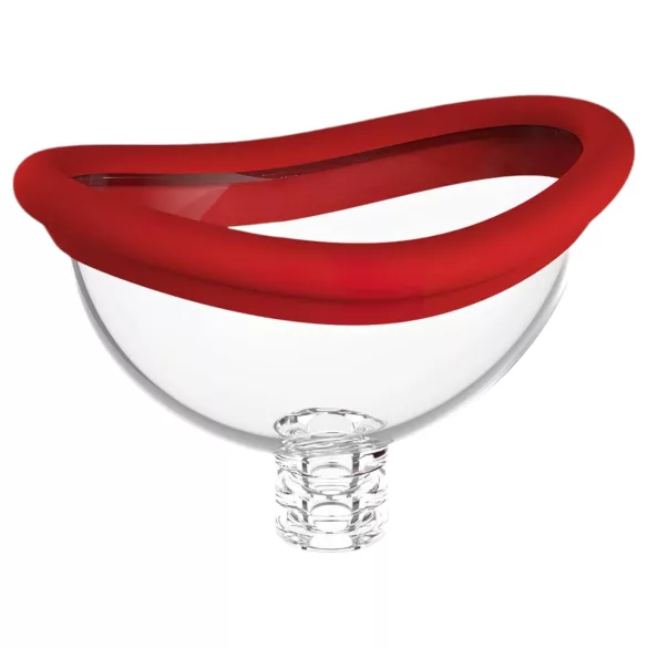 Red Revolution Georgia - Vibrator punctul G și pompă vaginală - roșu