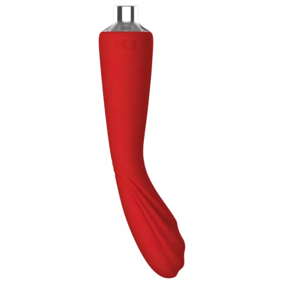 Red Revolution Georgia - Vibrator punctul G și pompă vaginală - roșu