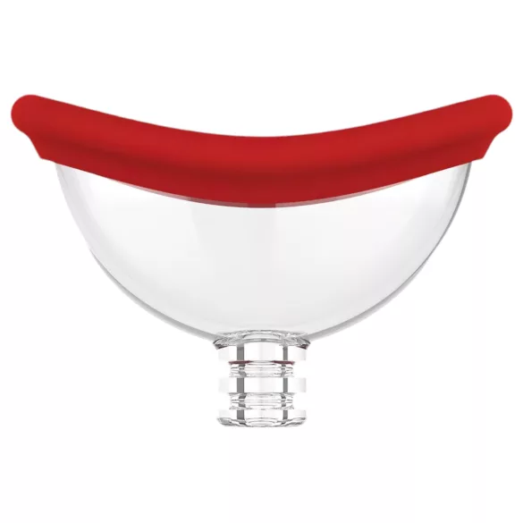 Red Revolution Georgia - Vibrator punctul G și pompă vaginală - roșu