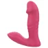 Dreamtoys - vibrator purtabil cu telecomandă - funcție de împingere - roz