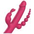 Dreamtoys Anywhere Pleasure Vibe - vibrator cu acumulator, 4 căi (roz)
