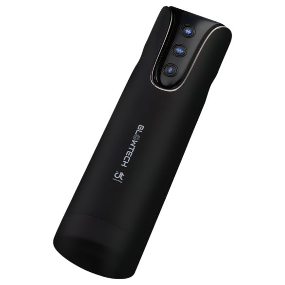 Dreamtoys - Masturbator vibrator cu strângere - negru