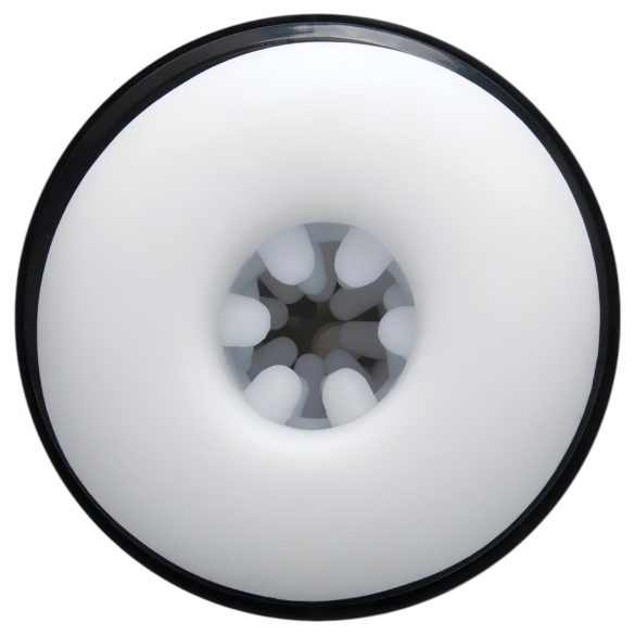 Dreamtoys Blowtech - masturbator negru cu vibrații și mișcare verticală