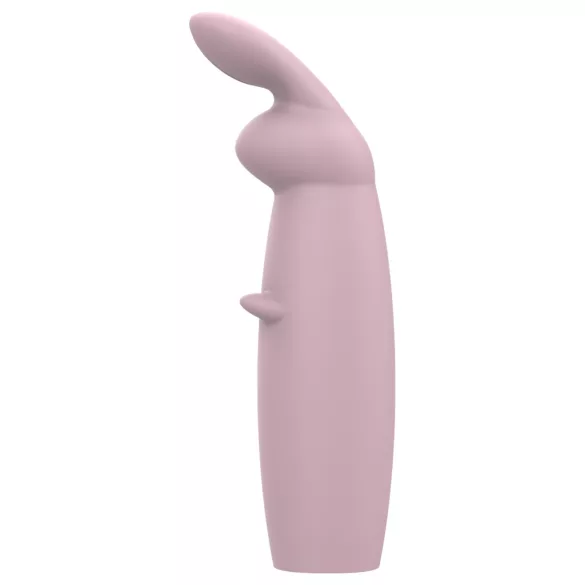 Nude Hazel - vibrator clitoral tip iepuraș cu acumulator - mov