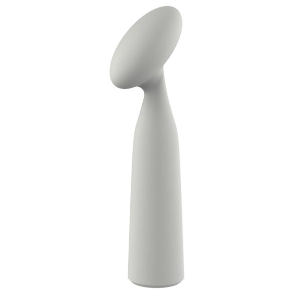 Nude Luna - mini vibrator tip wand reîncărcabil - gri