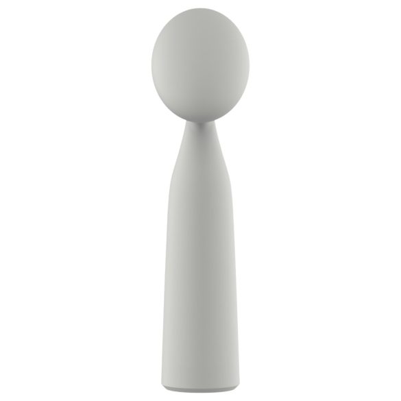 Nude Luna - mini vibrator tip wand reîncărcabil - gri