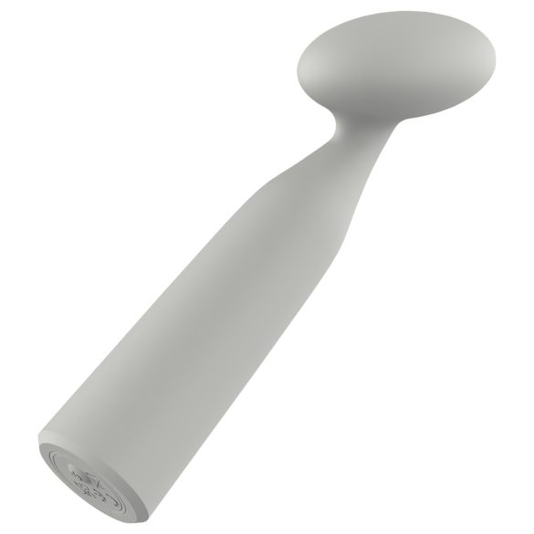 Nude Luna - mini vibrator tip wand reîncărcabil - gri