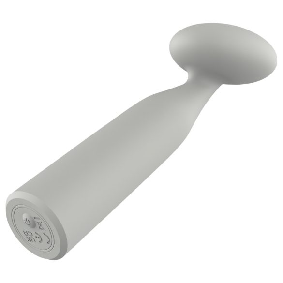 Nude Luna - mini vibrator tip wand reîncărcabil - gri