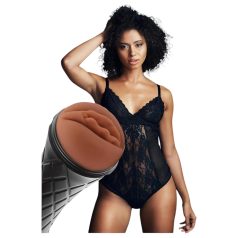 The Girl Next Door Marly - vagin realist în carcasă (maro)