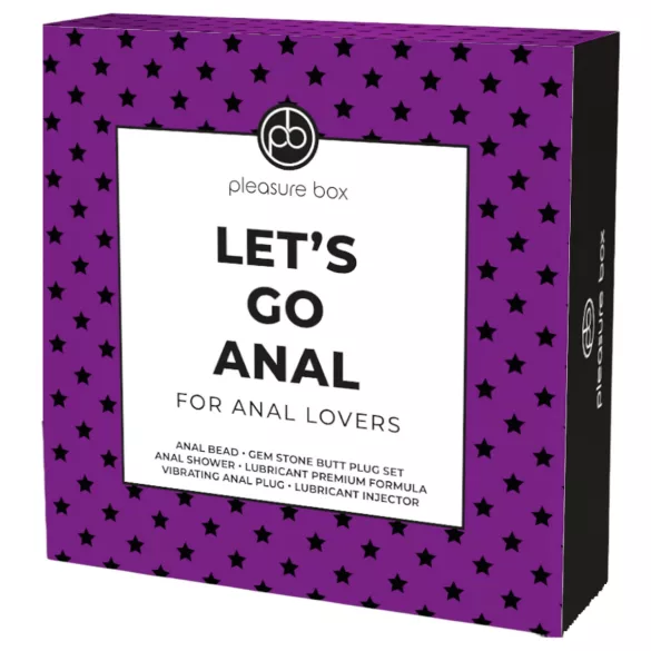 Pleasure Box Let's Go Anal - set anal complet - 7 piese