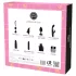 Pleasure Box Love to Play - set vibratoare 6 piese - roz mov