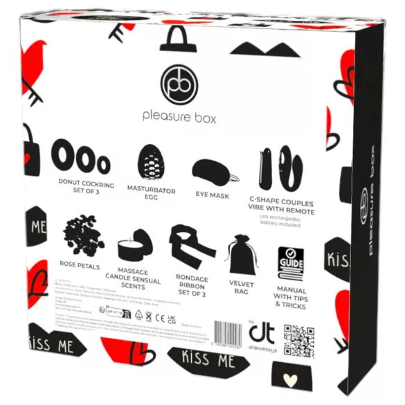 Pleasure Box Let's Play Together - set pentru cupluri - 7 piese