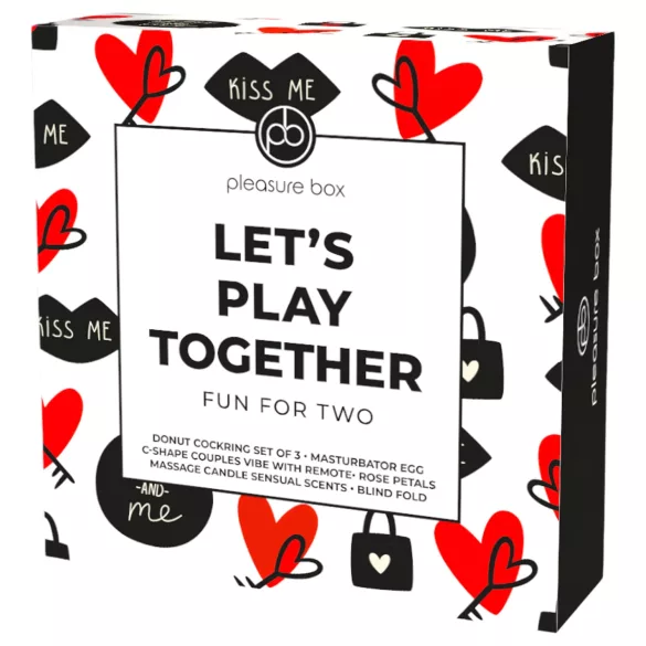 Pleasure Box Let's Play Together - set pentru cupluri - 7 piese