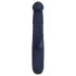 Dreamtoys Goddess Collection - vibrator cu mișcare de împingere (albastru închis)
