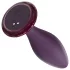 Glam - vibrator anal cu telecomandă (mov)