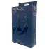 Dreamtoys Pulz - vibrator anal cu mișcare de împingere, cu telecomandă (albastru)
