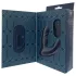 Dreamtoys Pulz - vibrator anal cu mișcare de împingere, cu telecomandă (albastru)