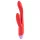 Dreamtoys - Vibrator dublu pentru punctul G și clitoris - roșu