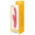 Dreamtoys - Vibrator dublu pentru punctul G și clitoris - roșu