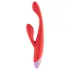 Dreamtoys - Vibrator dublu pentru punctul G și clitoris - roșu