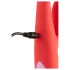Dreamtoys - Vibrator dublu pentru punctul G și clitoris - roșu