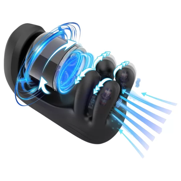 Titanz Auto Squeeze - masturbator automat (negru)