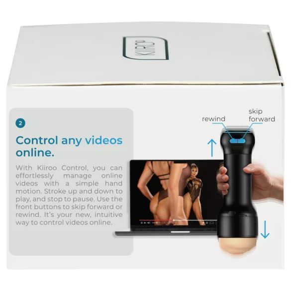 Kiiroo Control - adaptor vibrant (negru)