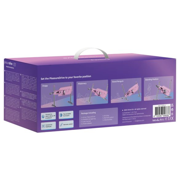 Kiiroo - aparat sexual inteligent cu comandă la distanță - roz