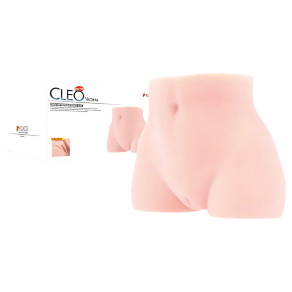 Kokos Cleo - vagin realist tip torzo - silicon culoare natur