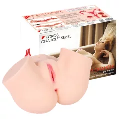 Onahole din cocos - masturbator tors realist (natural)