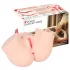 Onahole din cocos - masturbator tors realist (natural)