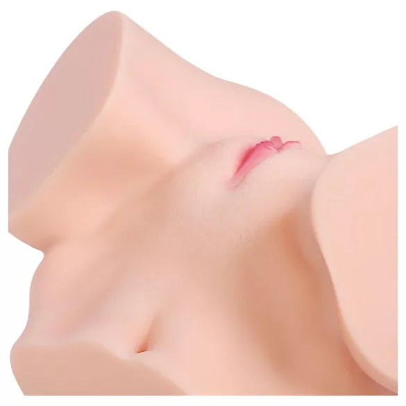 Onahole din cocos - masturbator tors realist (natural)
