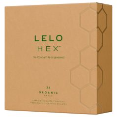   LELO - prezervative Hex Organic - extra subțiri - 36 bucăți