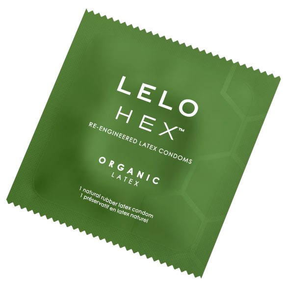 LELO - prezervative Hex Organic - extra subțiri - 36 bucăți