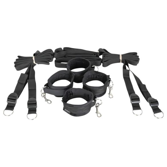 Set de imobilizare la pat (negru)