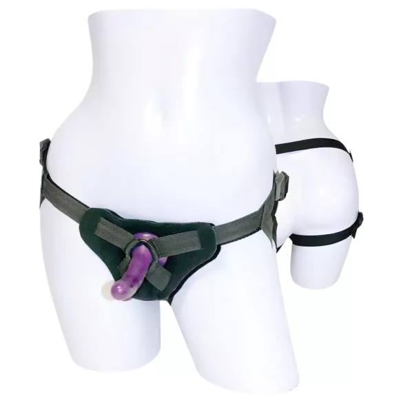 Sportsheets - dildo cu ham - silicon - mov