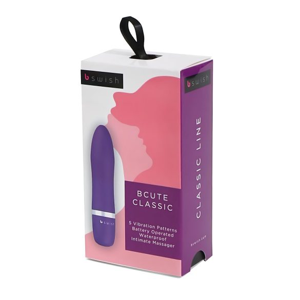 B SWISH Bcute Classic - Vibrator rezistent la apă (mov)