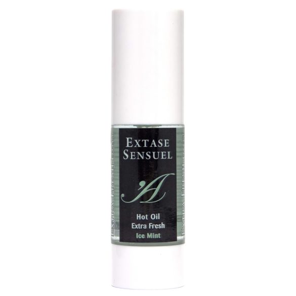 Extase Sensuel - ulei de masaj răcoritor-încălzitor - mentă (30ml)