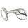Njoy - plug anal mare din metal - argintiu