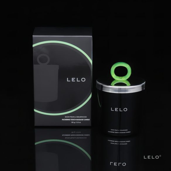 LELO - lumânare de masaj - pere sălbatică și cedru - 150g